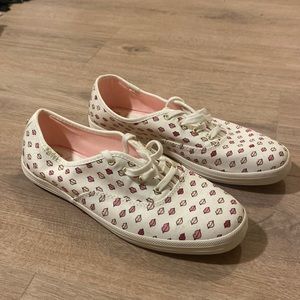 Kate Spade Keds Lip Print